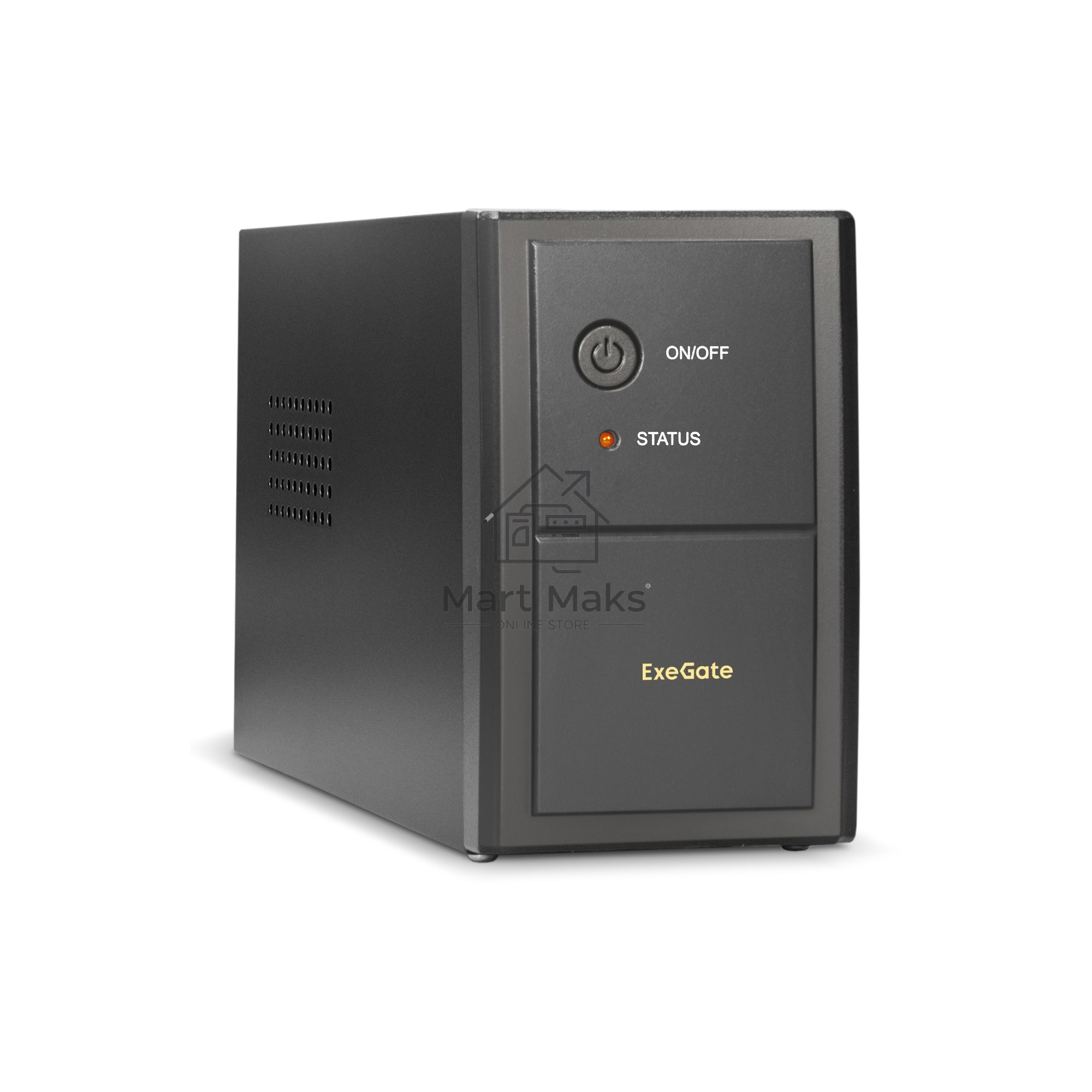 Источник бесперебойного питания ExeGate Power Back BNB-450.LED.AVR.4C13 <450VA/240W, LED, AVR, 4*C13, металлический корпус, Black>