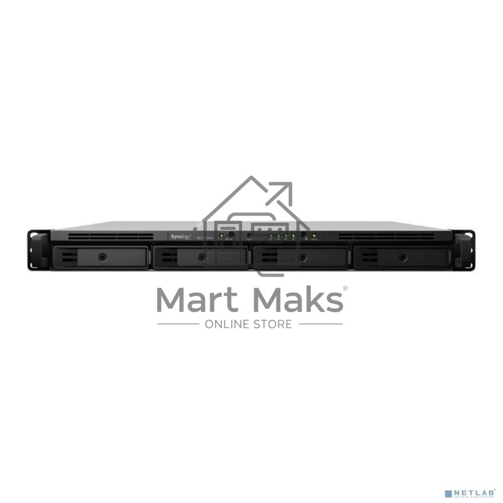 СХД стоечное исполнение 4BAY 1U NO HDD USB3 RS1619XS+ SYNOLOGY