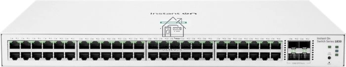 Коммутатор HPE Instant on 1830 JL814A#ABB 48G 4SFP