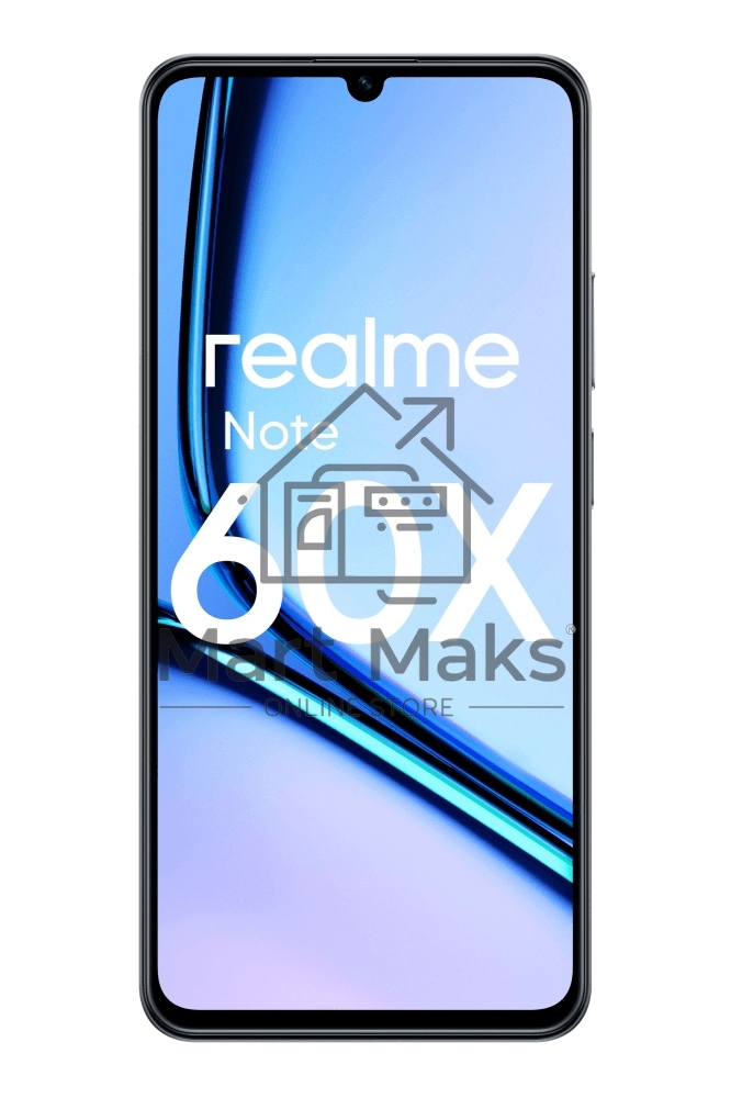 Смартфон Realme Note 60х, 3/64Gb, черный