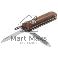 Нож перочинный Victorinox Classic Chocolate Fugde (0.6223.T55G) 58мм 7 функций карт.коробка