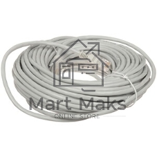 Патч-корд медный UTP Cablexpert PP10-20M cat.5e, 20м, литой, многожильный, серый