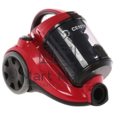 Пылесос Centek CT-2530 красный/черный, 400/2300 Вт, уборка сухая, пылесборник контейнер 2 л