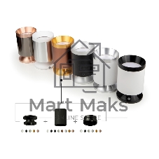 Насадка для корпуса светильника N6132 PSL серебро полированное D60*H25mm Out10mm MR16