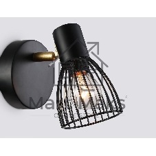 Светильник Ambrella light TR8659 BK/GD черный/золото E14 max 60W 160*100*145