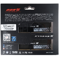 Оперативная память Patriot Viper Xtreme 5, DDR5, 32GB (2x16GB), 7600MHz, CL36, DIMM, с радиаторами, черный