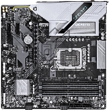 Материнская плата GIGABYTE B760M GAMING PLUS WIFI DDR4, LGA1700, Intel B760, 4xDDR4, 4xSATA, 2xM.2, 1xPCIe 4.0 x16, DisplayPort, HDMI, 1x1Gb LAN, USB, 3x3.5 мм, 7.1, microATX
