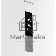 Холодильник Maunfeld MFF200NFW10 Inverter белый двухкамерный 271/106л морозилка снизу, No Frost