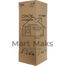 Холодильник Candy CFN6185S серебро двухкамерный 207/91 л морозилка снизу, No Frost