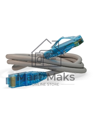 Патч-корд Hyperline PC-LPM-UTP-RJ45-RJ45-C6-0.5M-LSZH-GY Патч-корд U/UTP, Cat.6, LSZH, 0.5 м, серый