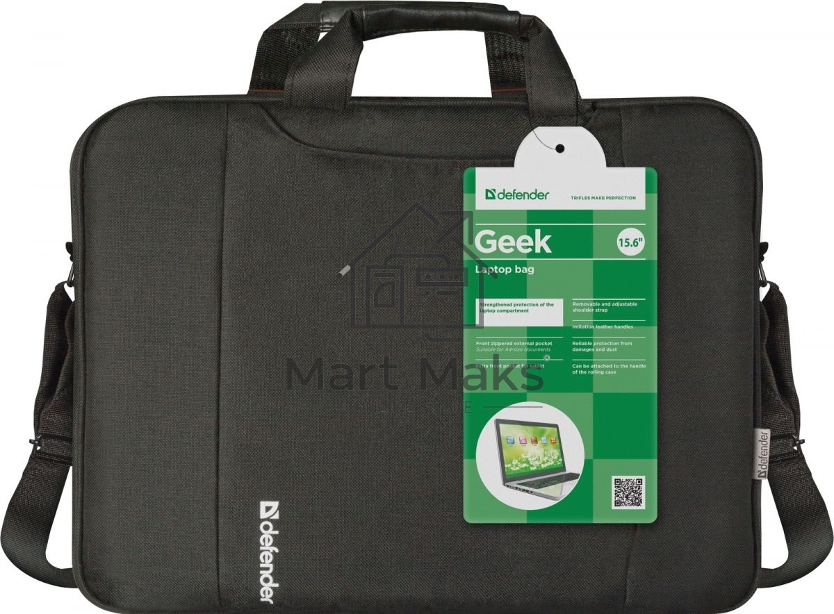 Сумка для ноутбука Defender Geek 15.6