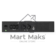 Источник бесперебойного питания ExeGate ServerRM UNL-800.LCD.AVR.2SH.3C13.USB.2U 800VA/480W, Color LCD, AVR, 2*Schuko+3*C13, USB, 2U, установка в стойку, черный