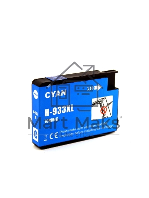 Струйный картридж NV Print 933XLC (NV-CN054AE) Cyan для HP Officejet 6100, 6600, 6700, 7110, 7510, 7610, 7612 (825 стр)