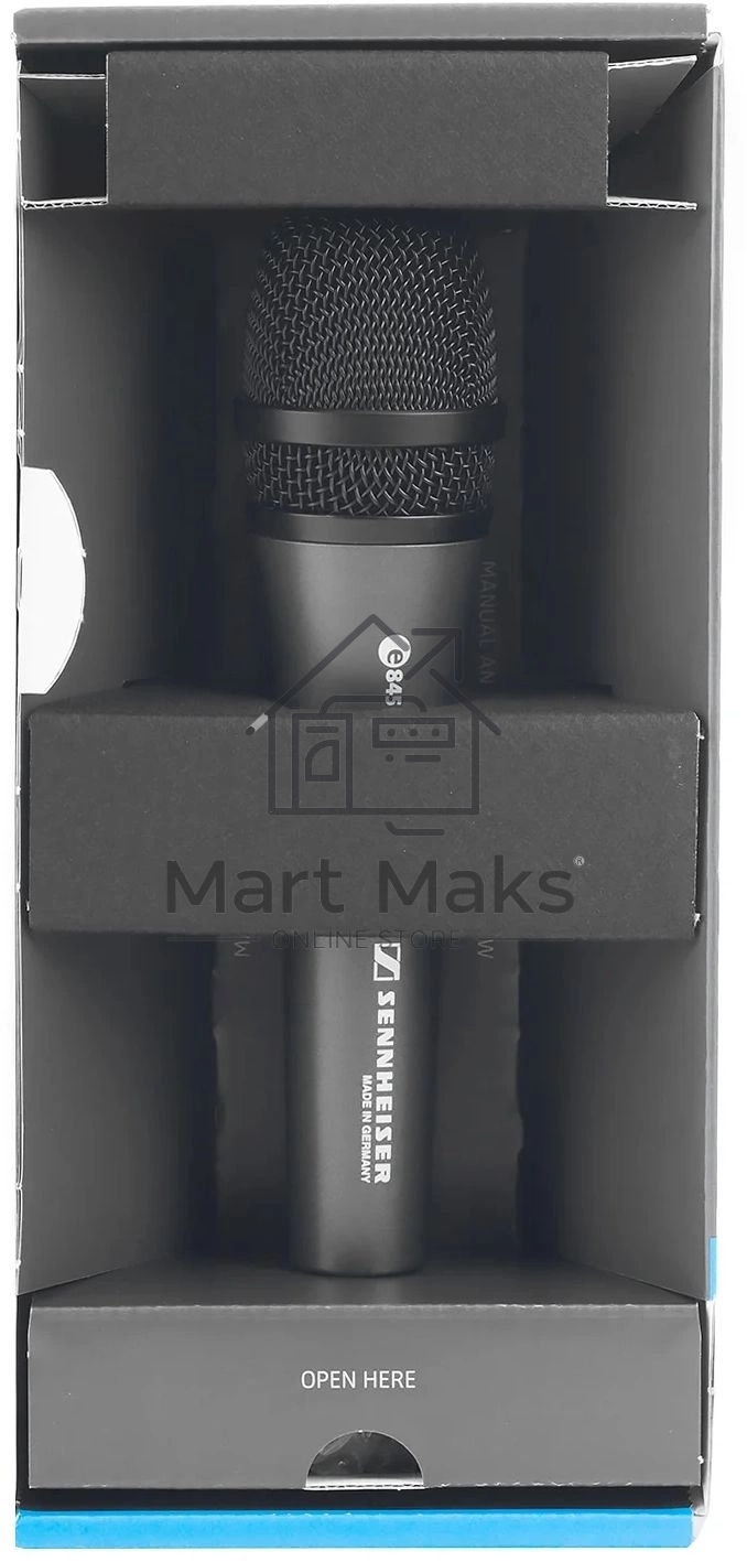 Микрофон проводной Sennheiser E 845-S черный