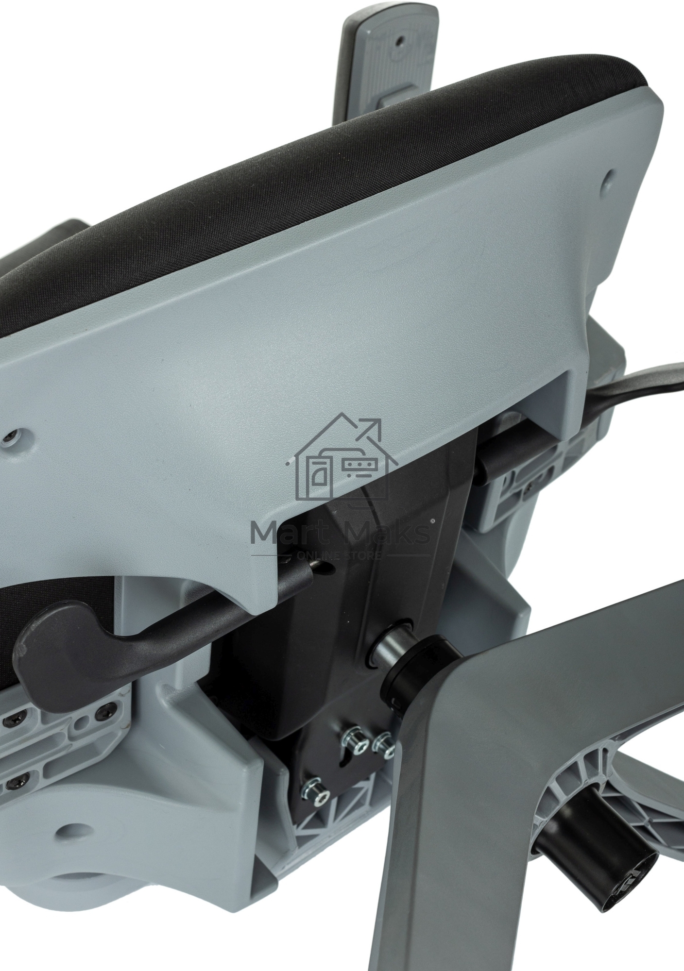 Кресло руководителя Бюрократ MC-G611NL-H черный Elastic-102 с подголов. крестов.4-луч. пластик пластик серый