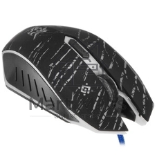 Мышь проводная Defender Dark Agent GM-590L черный, 12800 dpi, USB, кнопки - 6