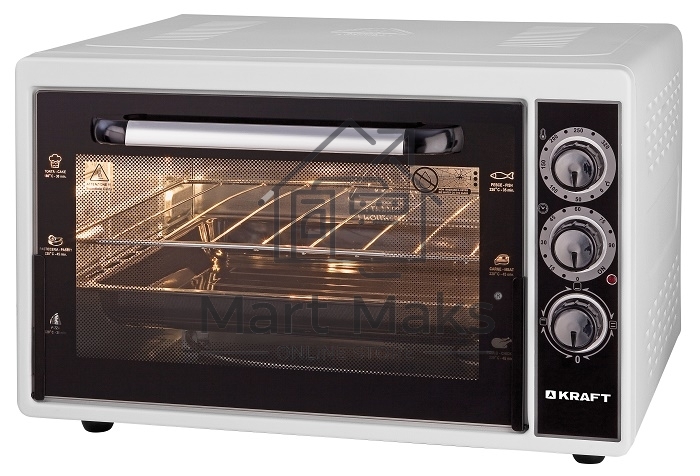 Мини-печь Kraft KF-MO3801W белый, 38 л