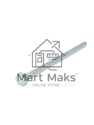 Болт шестигранный KRANZ DIN 933, 8х120, короб (10 шт./уп.)