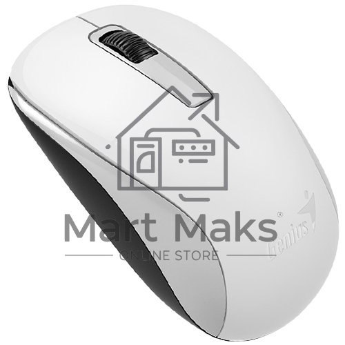 Мышь беспроводная Genius NX-7005 белый, 1200 dpi, радиоканал, USB, кнопки - 3