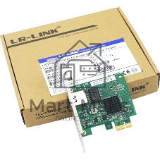 Сетевой адаптер LR-LINK LRES2034PT PCIe x1 1*RJ45 NIC Card (303523)