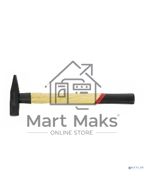 Молоток Matrix слесарный 200г квадратный боек деревянная рукоятка