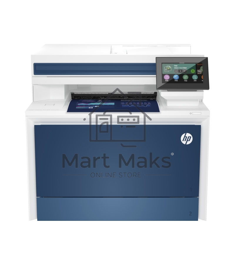 МФУ лазерный HP Color LaserJet Pro MFP 4303fdn (5HH66A), A4, цветной, печ. 35 стр/мин. (ч/б) 33 стр/мин. (цвет), скан. 44 стр/мин. (ч/б) 35 стр/мин. (цвет), 600 x 600 dpi (печать) 1200 x 1200 dpi (скан.), USB, Ethernet