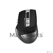 Мышь беспроводная A4Tech Fstyler FB35S серый/черный, 2000 dpi, радиоканал, Bluetooth, USB, кнопки - 5