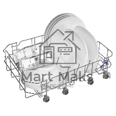 Встраиваемая посудомоечная машина Maunfeld MLP45130 Light Beam