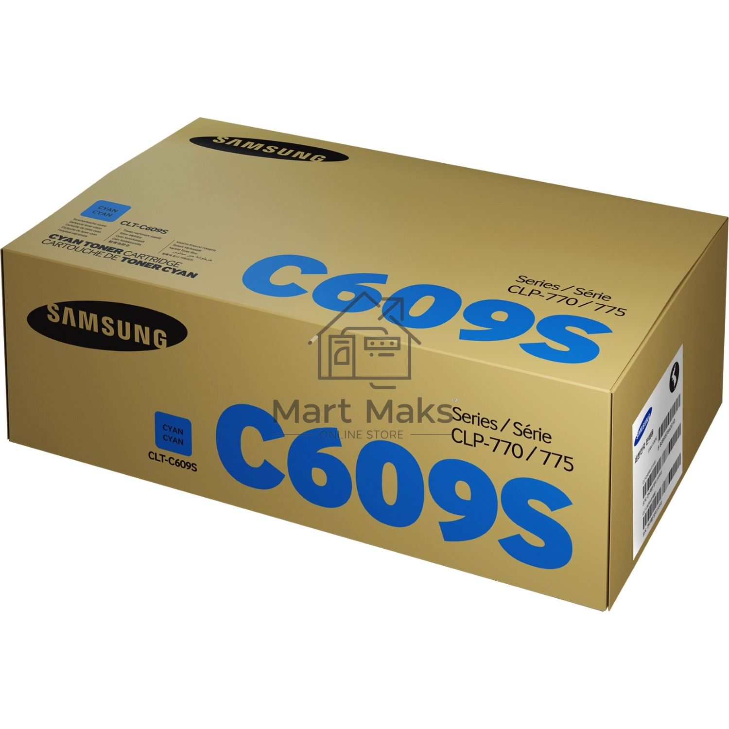Картридж лазерный SAMSUNG CLT-C609S/ SU086A голубой для Samsung CLP-770ND (7000стр.)