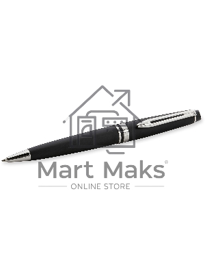 Ручка шариковая Waterman Expert 3 (CWS0951900) Muted Black CT M, синие чернила, подарочная коробка