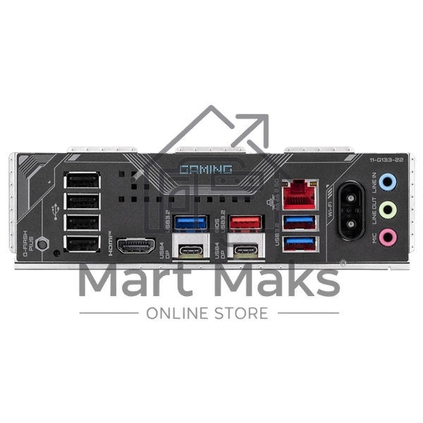 Материнская плата GIGABYTE X870 GAMING WIFI6, AM5, AMD X870, 4xDDR5, 4xSATA, 3xM.2, 1xPCI-E 5.0 x16, 2xPCI-E 3.0 x1, 1xHDMI, 2xUSB Type-C, 1x2.5Gb LAN, 1xUSB-A 3.2 Gen 2, 3xUSB-A 3.2 Gen 1, 4xUSB 2.0, 3x3.5 мм, 7.1, ATX