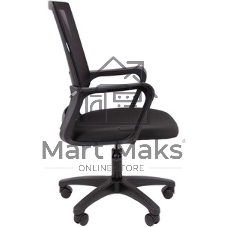 Кресло офисное Chairman 606LT Россия TW-01 черный (7169980)
