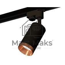 Светильник Ambrella light XT6323065 SBK/PPG черный песок/золото розовое полированное MR16 GU5.3 (A2521, C6323, N6135)