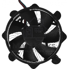 Кулер для процессора DEEPCOOL ALTA 9 PWM 1700 черный, 92 мм, алюминий, 2200 об/мин, 31.8 дБ, 4 pin, 65 Вт, 69 мм