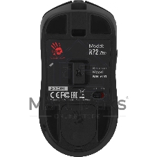Мышь беспроводная/проводная A4Tech Bloody R72 Pro черный, 26000 dpi, USB Type-A, радиоканал, кнопки - 7