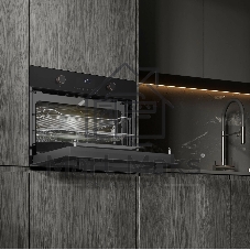 Духовой шкаф Электрический Weissgauff OE 4551 DB Black Edition черный