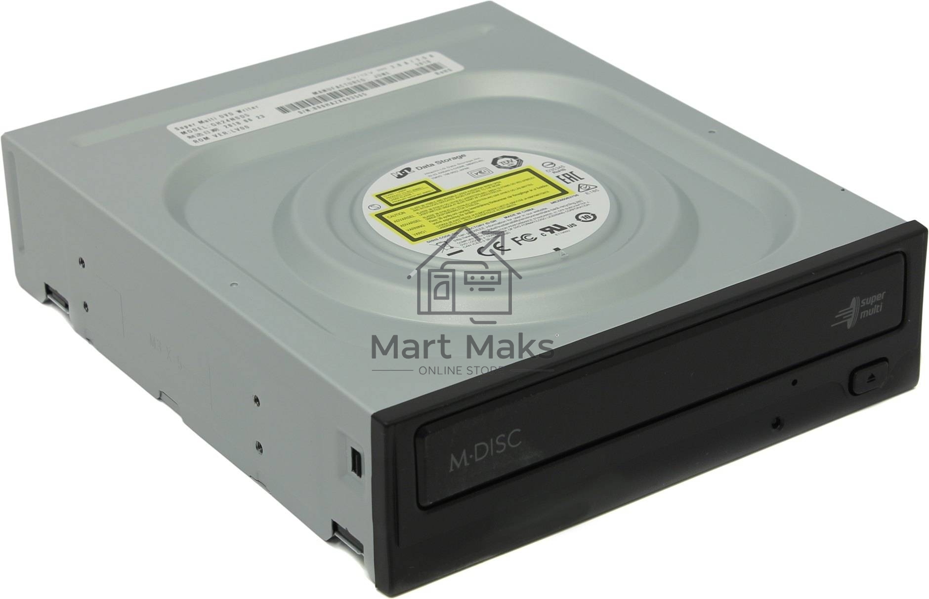 Оптический привод внутренний DVD-RW LG GH24NSD5 (SATA, черный) OEM