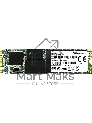 Накопитель SSD Transcend MTS830S, 2Tb, M.2 SATA III, R/W 560/520