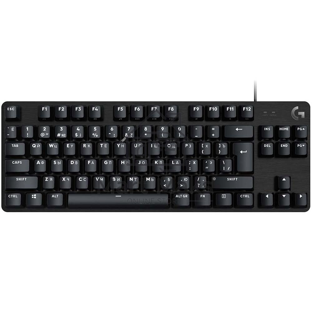 Клавиатура проводная Logitech Gaming Keyboard G413 TKL SE Mechanical - RUS - USB - TACTILE SWITCH черный