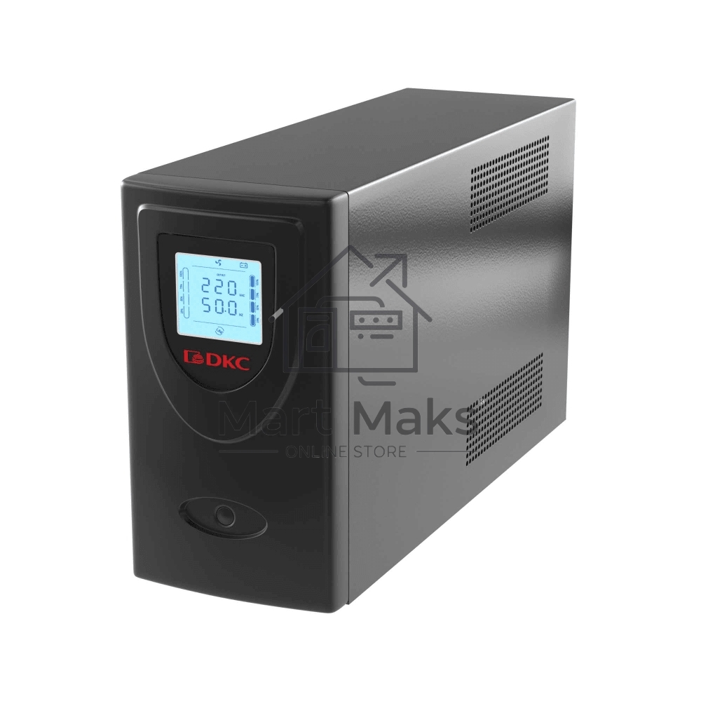 Источник бесперебойного питания ИБП Info LCD 2000В.А IEC (2) Schuko (2) USB + RJ45 DKC INFOLCD2000SI