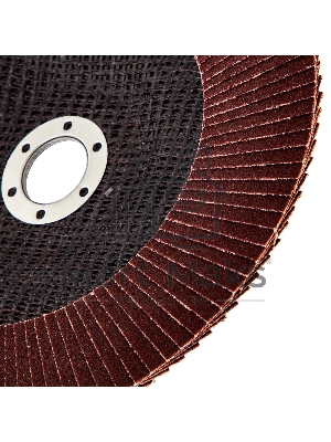 Круг лепестковый торцевой КЛТ-1, зернистость Р 80, 180 х 22,2 мм Россия