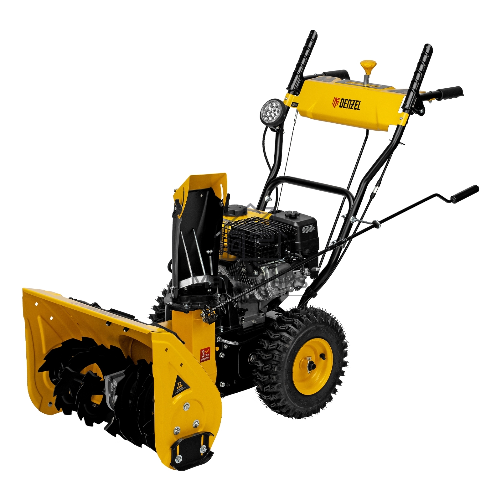 Бензиновая снегоуборочная машина SB 560 LP, 212cc, эл.старт, фара Denzel