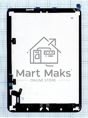 Модуль (матрица+тачскрин) для Apple iPad Air 4 10.9 2020 (A2324, A2072, A2316) черный