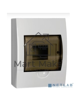 Бокс ЩРН-П-6 мод. навесной пластик IP41 GENERICA IEK MKP12-N-06-41-G