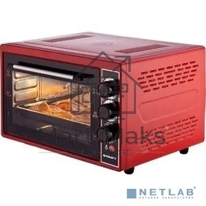 Мини-печь Kraft KF-MO3804KR красный