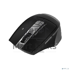 Мышь беспроводная A4Tech Fstyler FB35S серый/черный, 2000 dpi, радиоканал, Bluetooth, USB, кнопки - 5