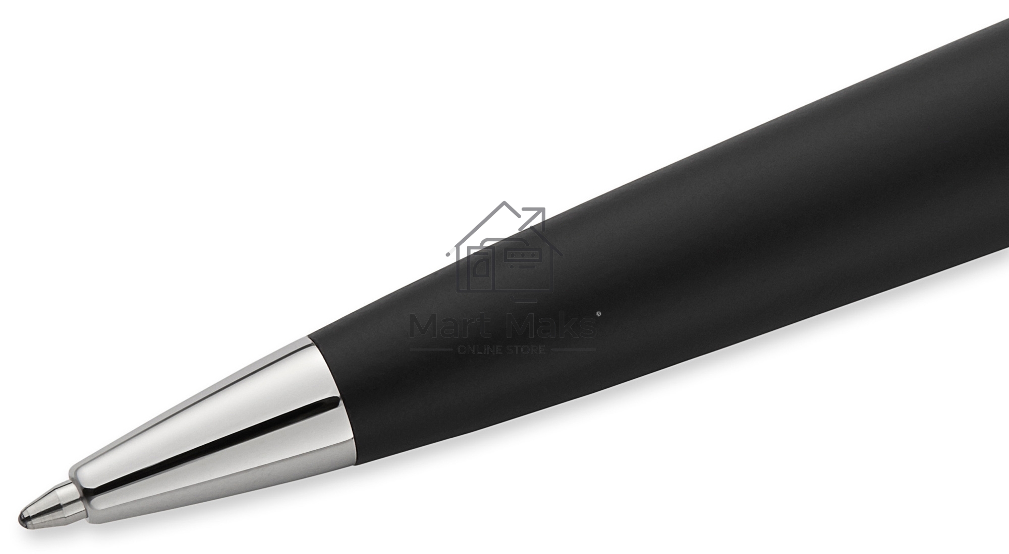 Ручка шариковая Waterman Expert 3 (CWS0951900) Muted Black CT M, синие чернила, подарочная коробка
