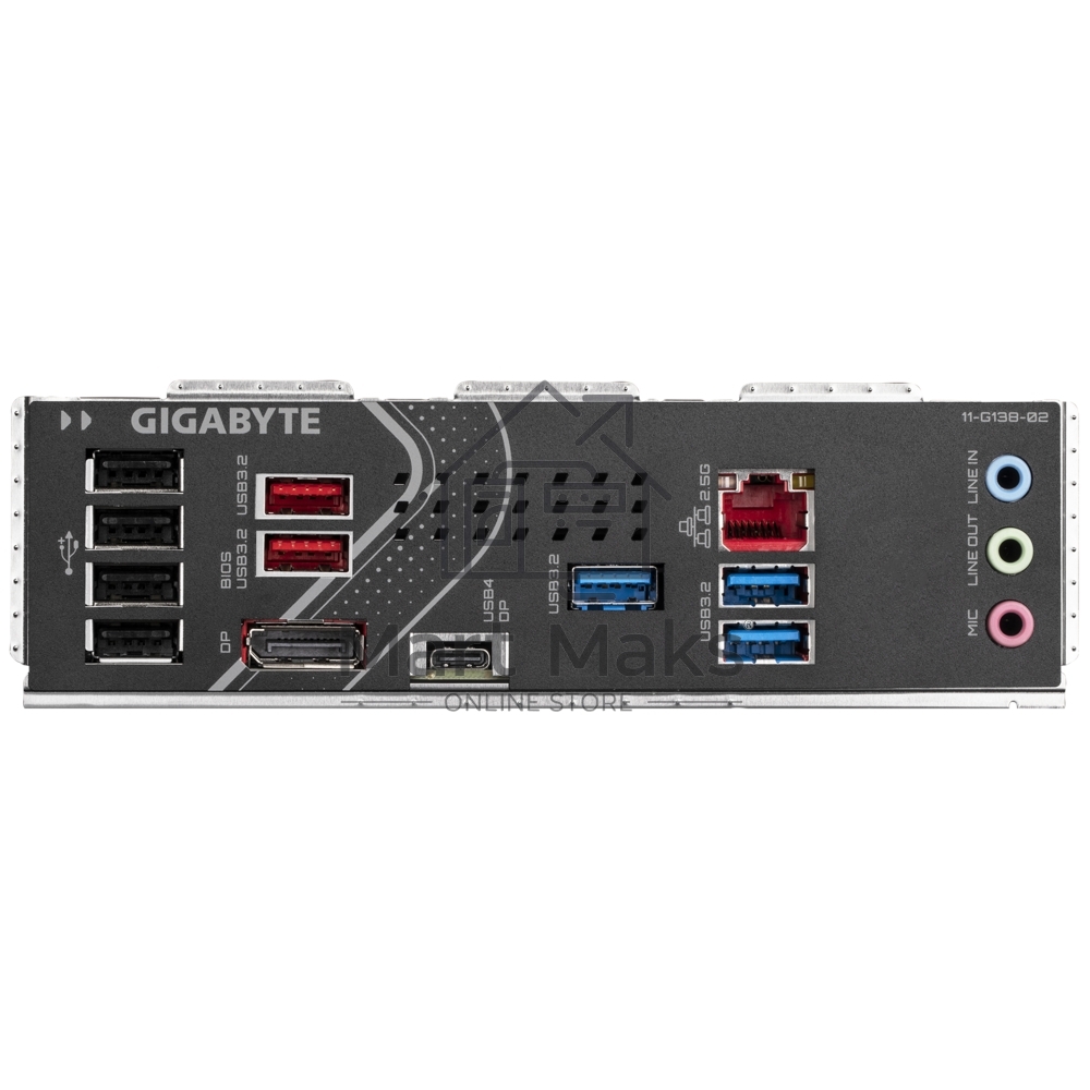 Материнская плата Gigabyte Z890 EAGLE, LGA 1851, Intel Z890, 4xDDR5, 4xSATA, 4xM.2, 1xPCIe 5.0 x16, 2xPCIe 4.0 x4, 1xDP, 1xUSB-C, 1x 2.5Gb LAN, 4xUSB-A 3.2 Gen 1, 2xUSB-A 3.2 Gen 2, 3x3.5 мм, 7.1, 1xUSB4, ATX