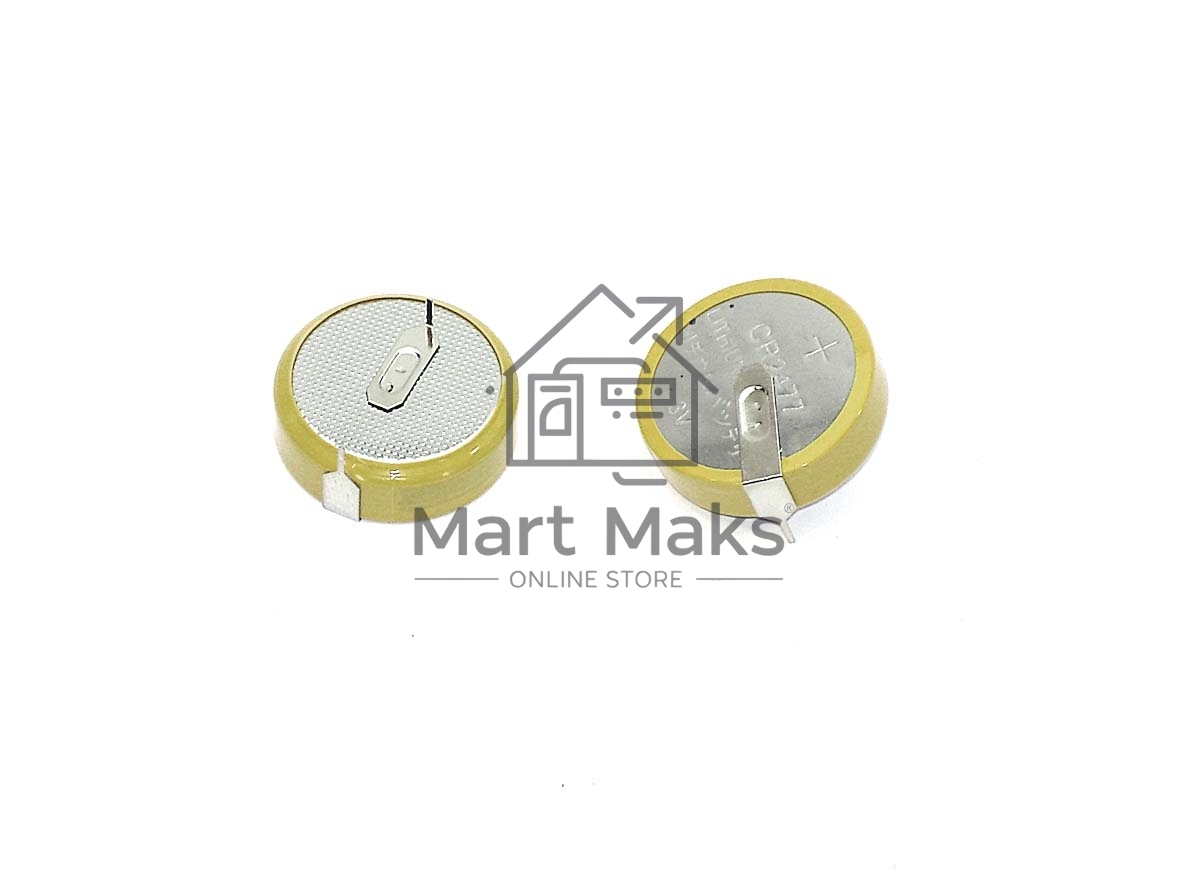 Батарейка CMOS CR2477 2 contacts 10 шт