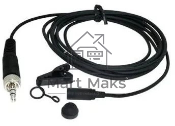 Микрофон проводной Sennheiser ME 2 1.6м черный